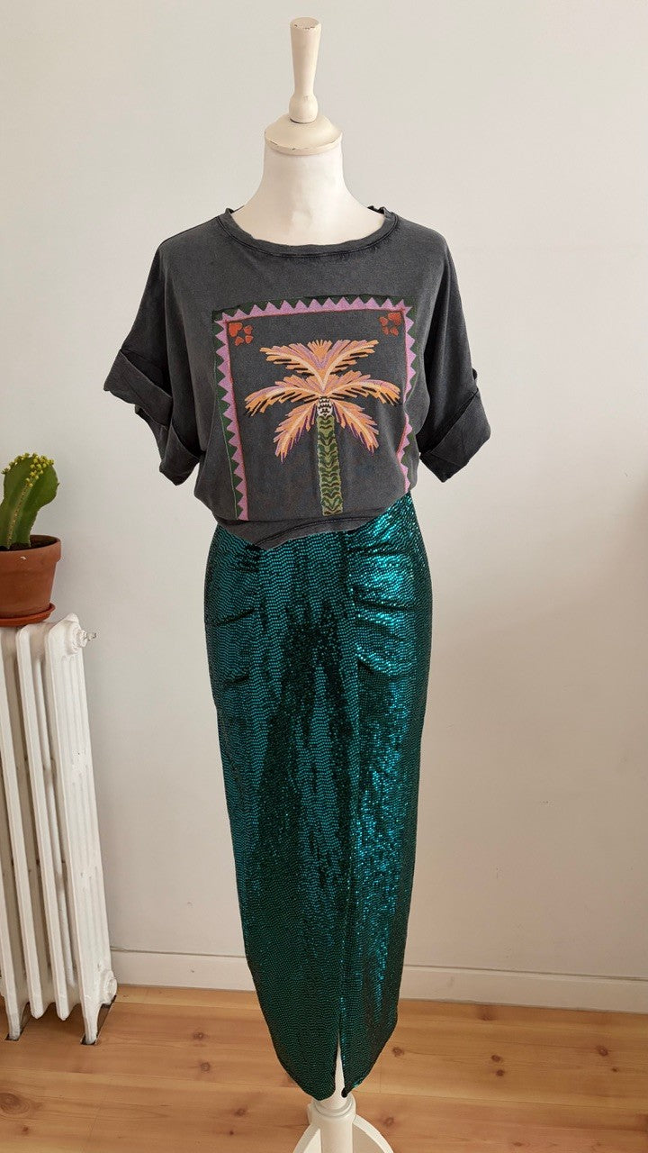 Falda Cleopatra Brillo