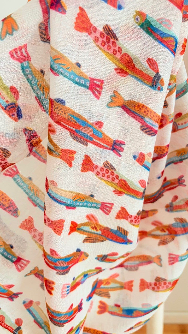 Pañuelo Peces