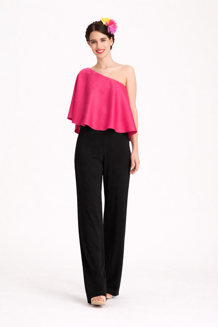 Pantalón Palazzo con Cinturilla