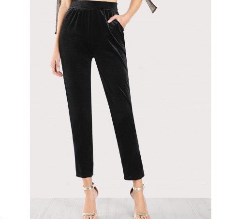 Pantalón de Pinzas Terciopelo