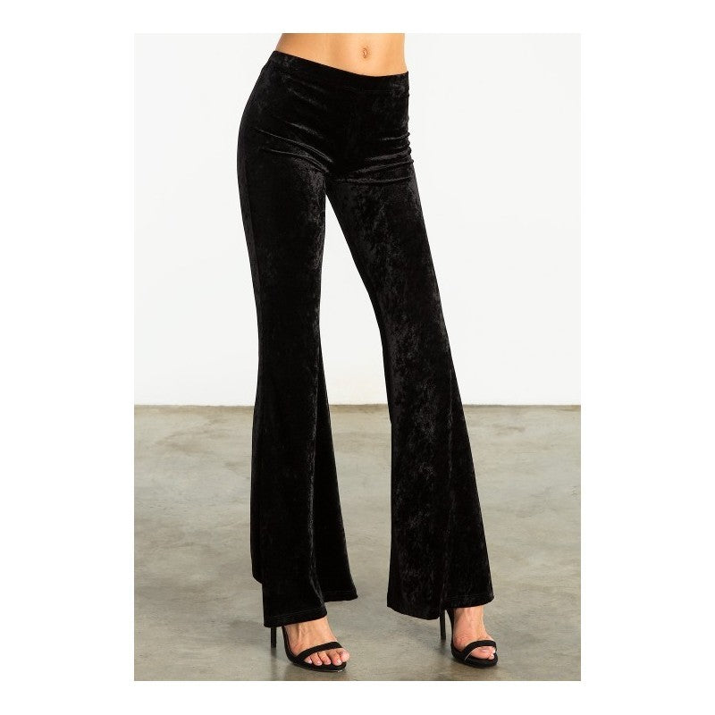 Pantalón Flare terciopelo