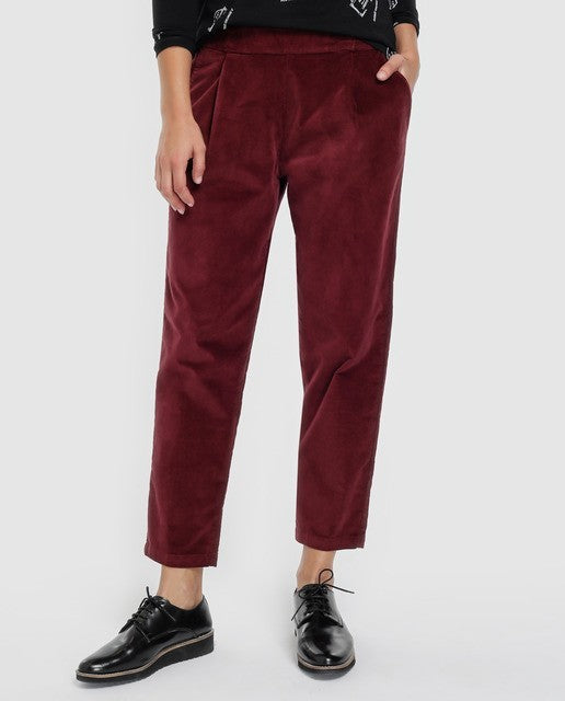 Pantalón de Pinzas Terciopelo