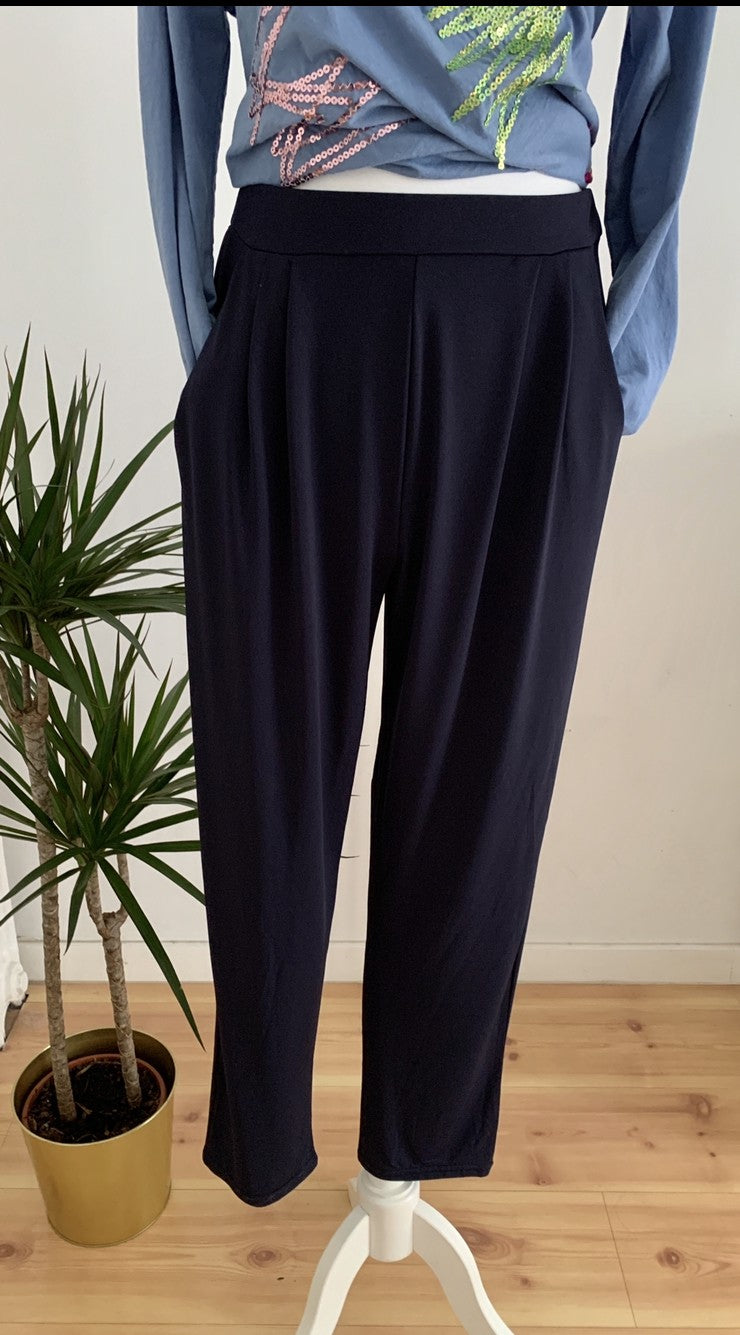 Pantalon Punto de seda Pinzas