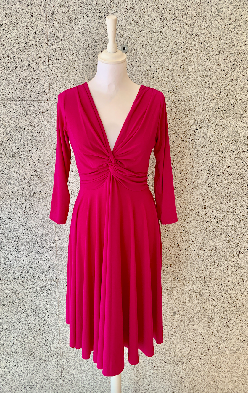 Vestido Knot manga