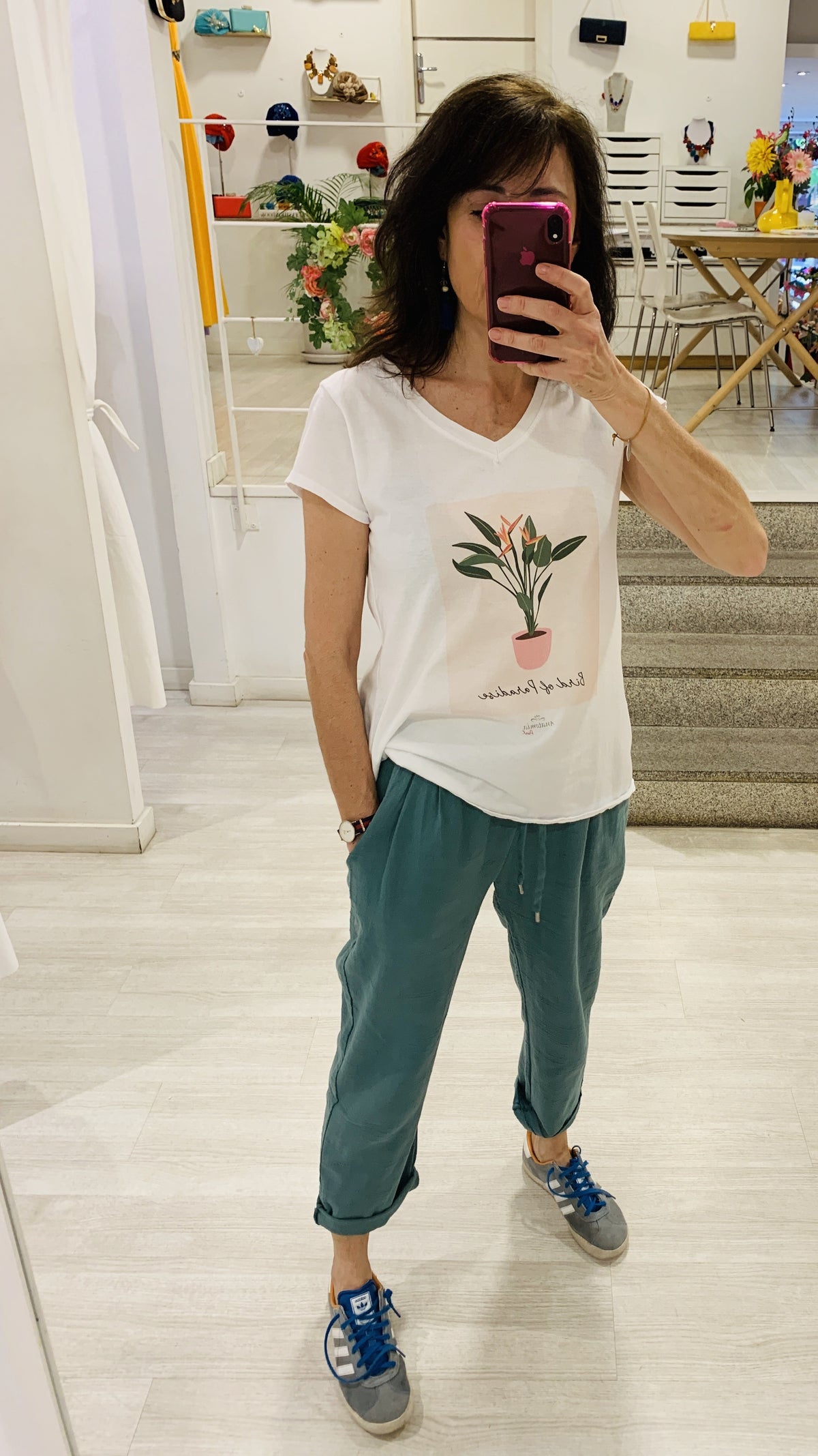 CAMISETA AVE DEL PARAISO