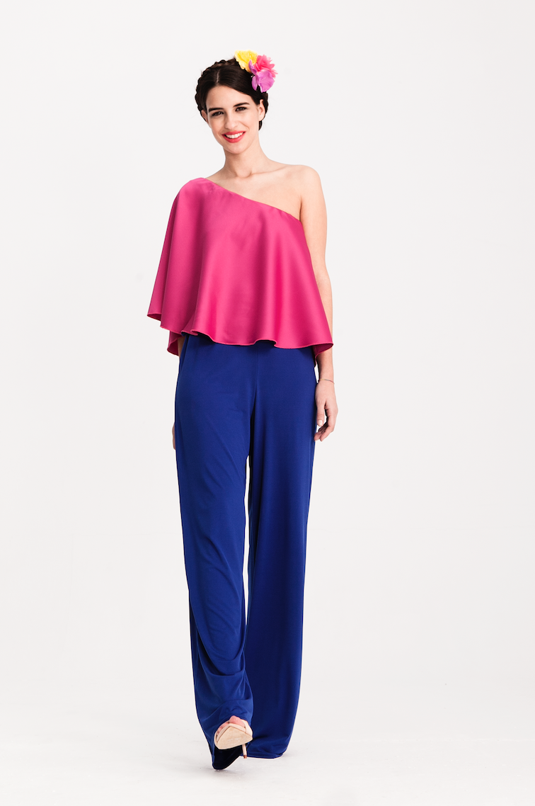 Pantalón Palazzo con Cinturilla