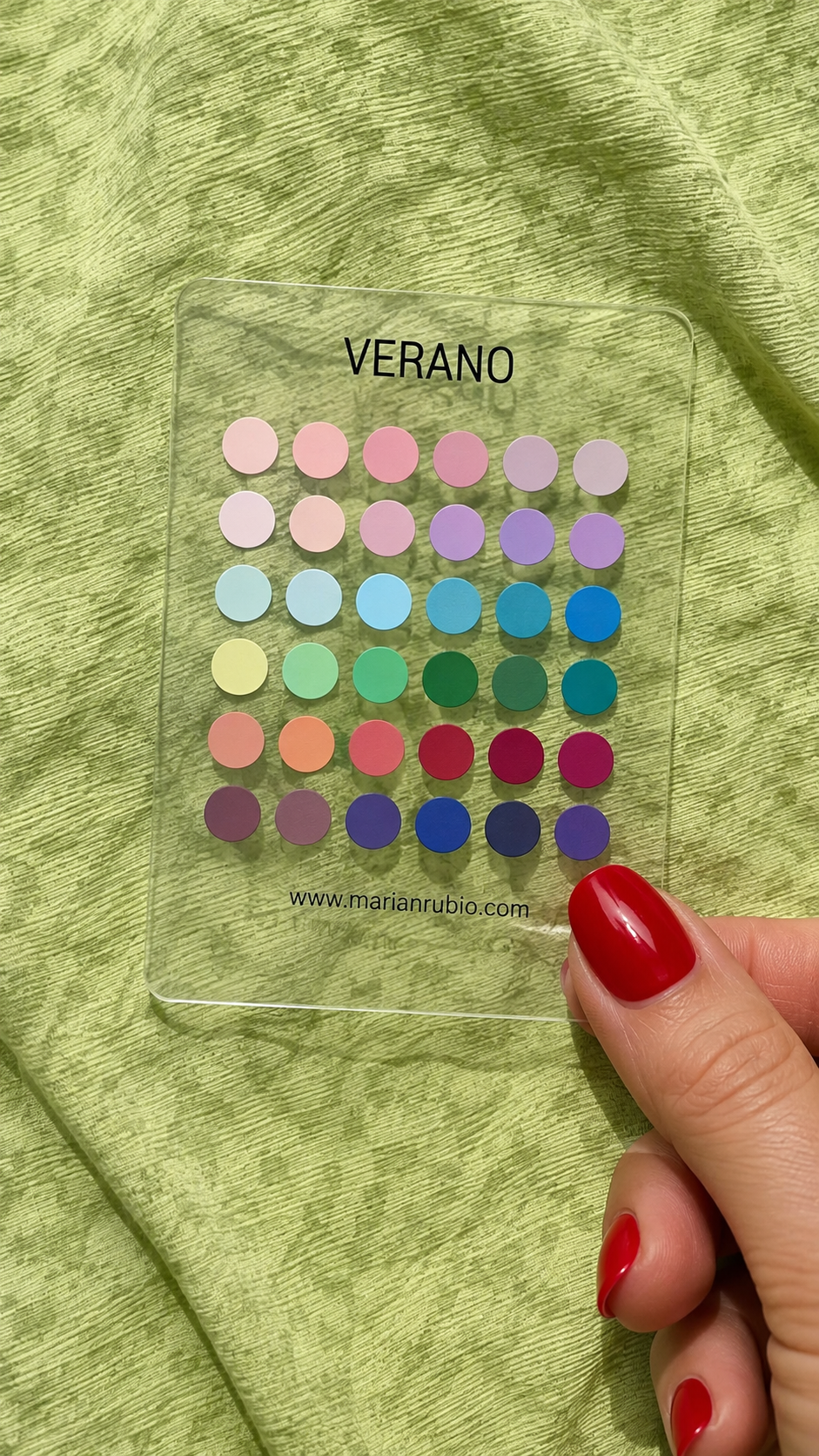 Tarjeta de Colorimetria