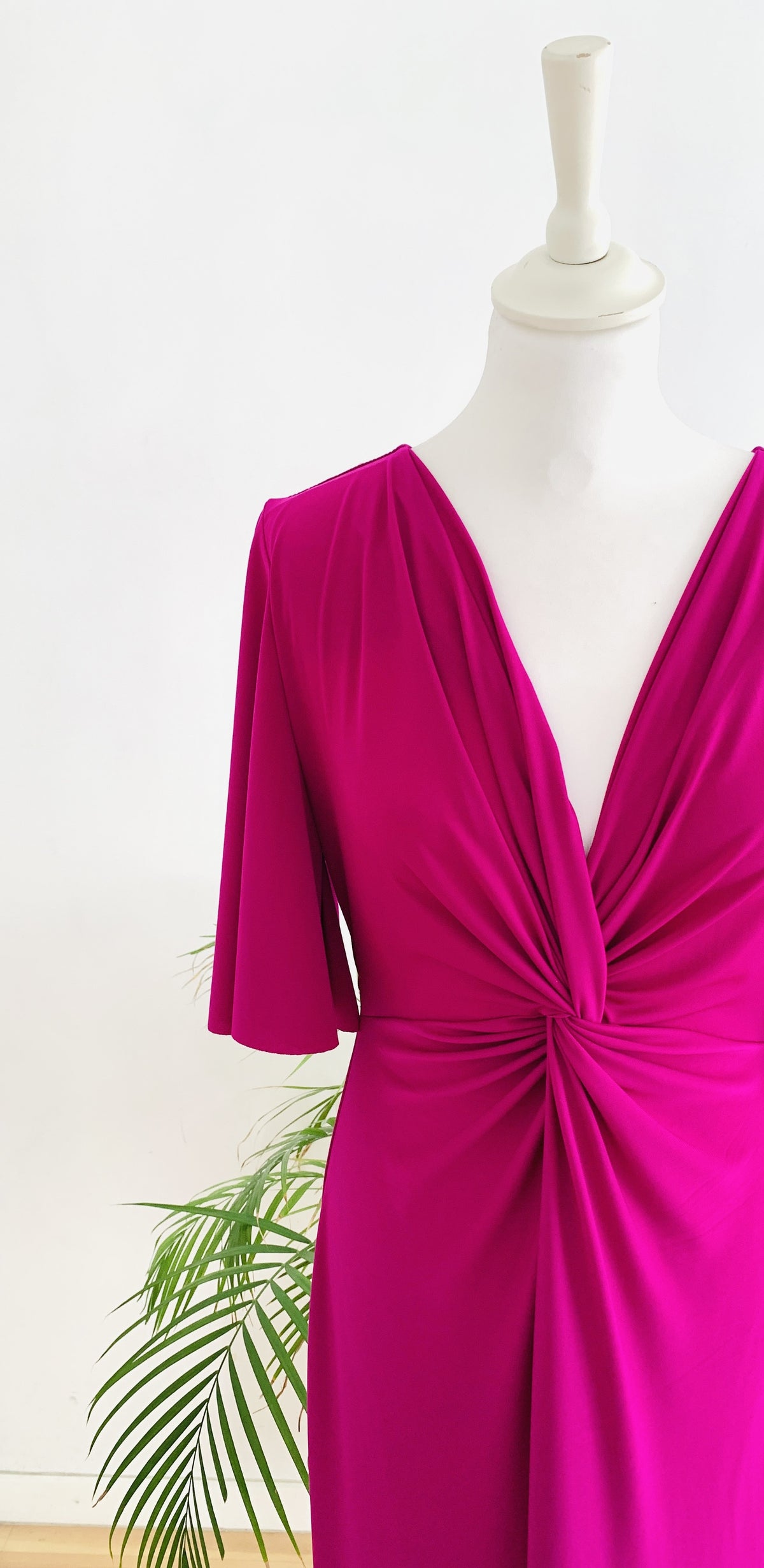 Vestido Knot Manguita