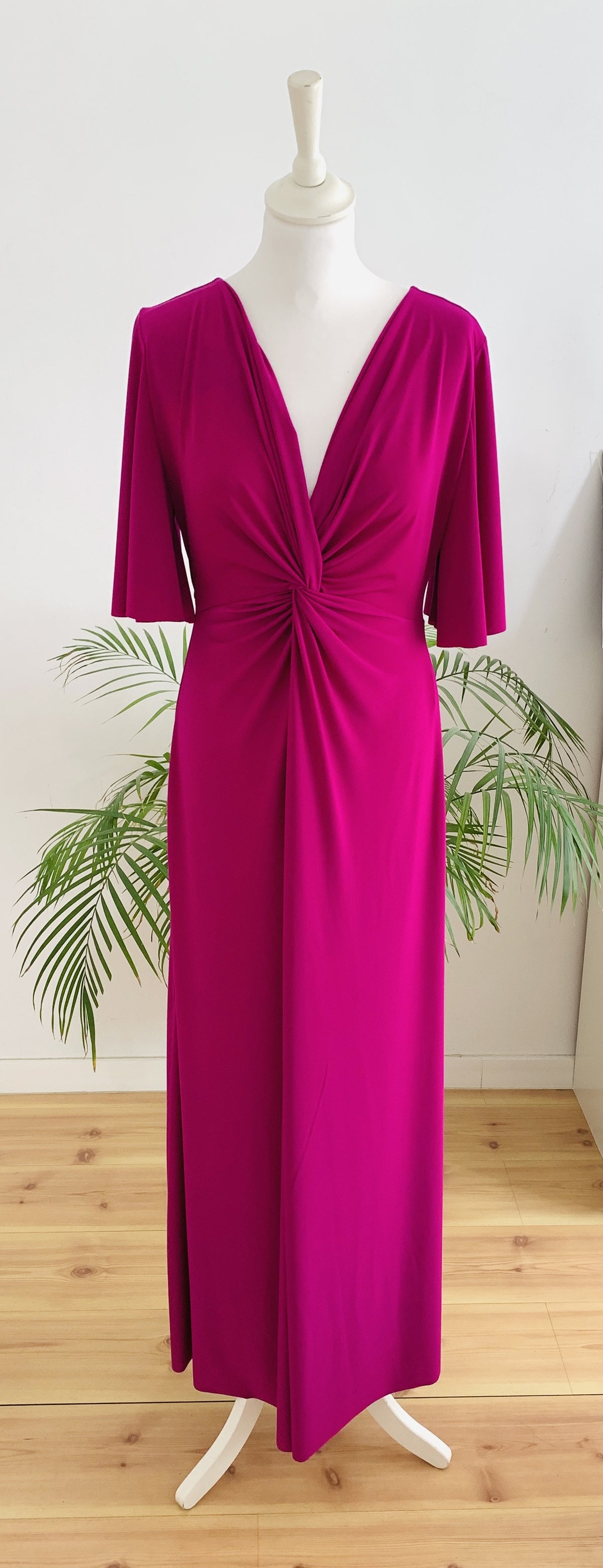Vestido Knot Manguita