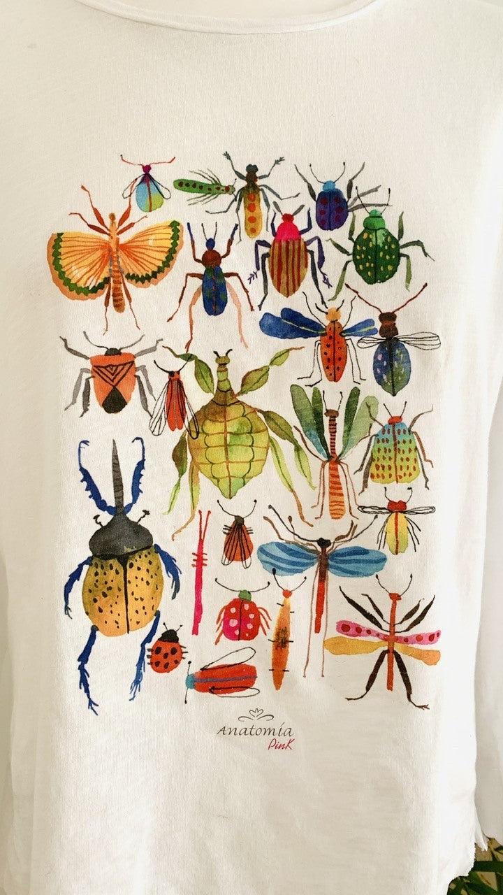 Camiseta Bichos 2.0 manga larga