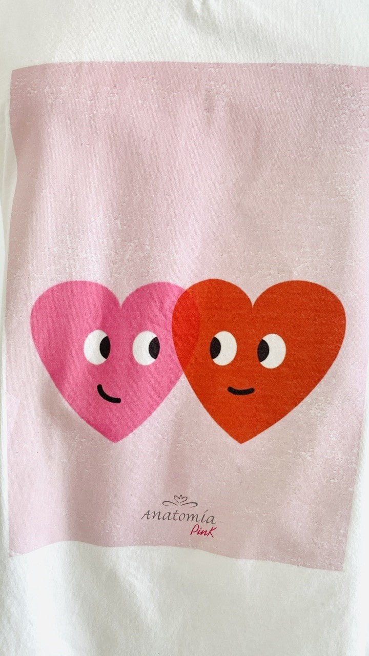 Camiseta Corazones