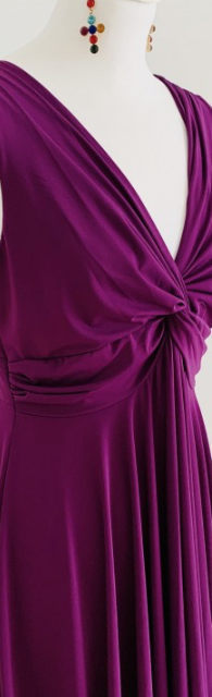 Vestido Knot Manguita