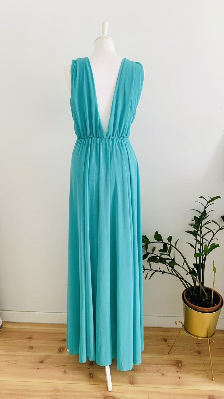 Vestido Gasa Cascada