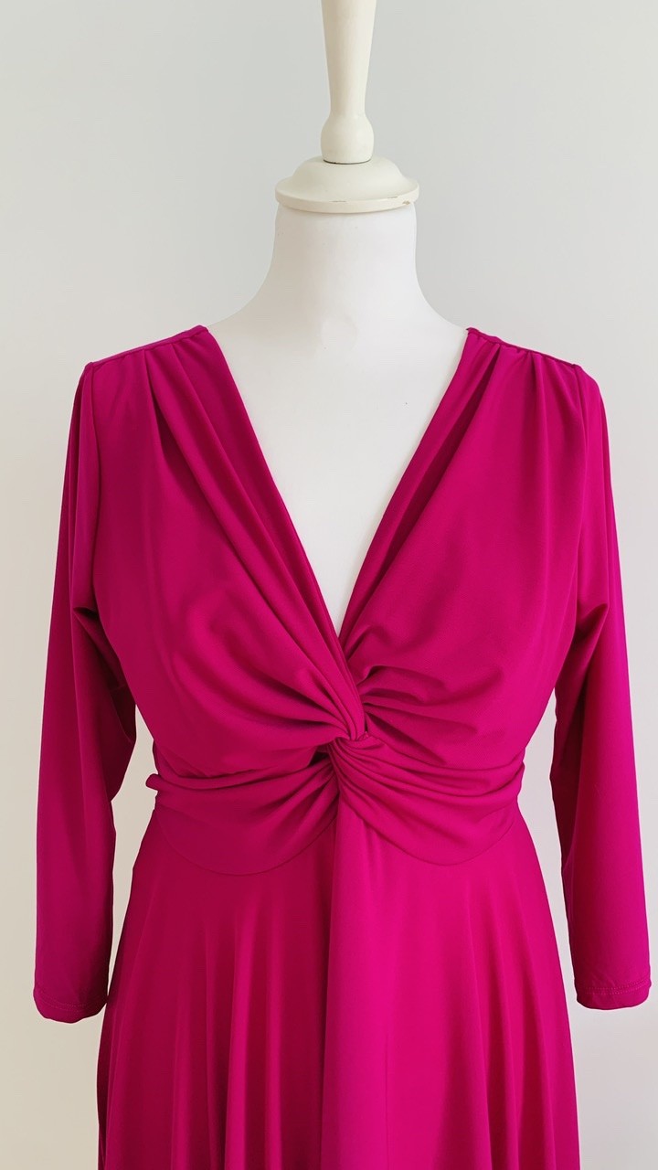 Vestido Knot manga