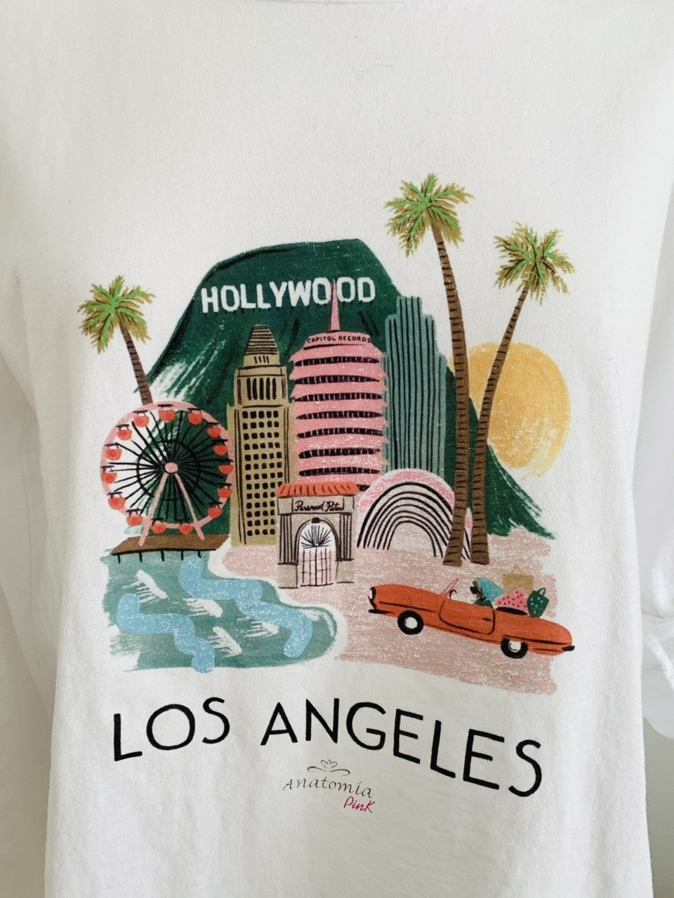 Camiseta Los Ángeles Manga Corta