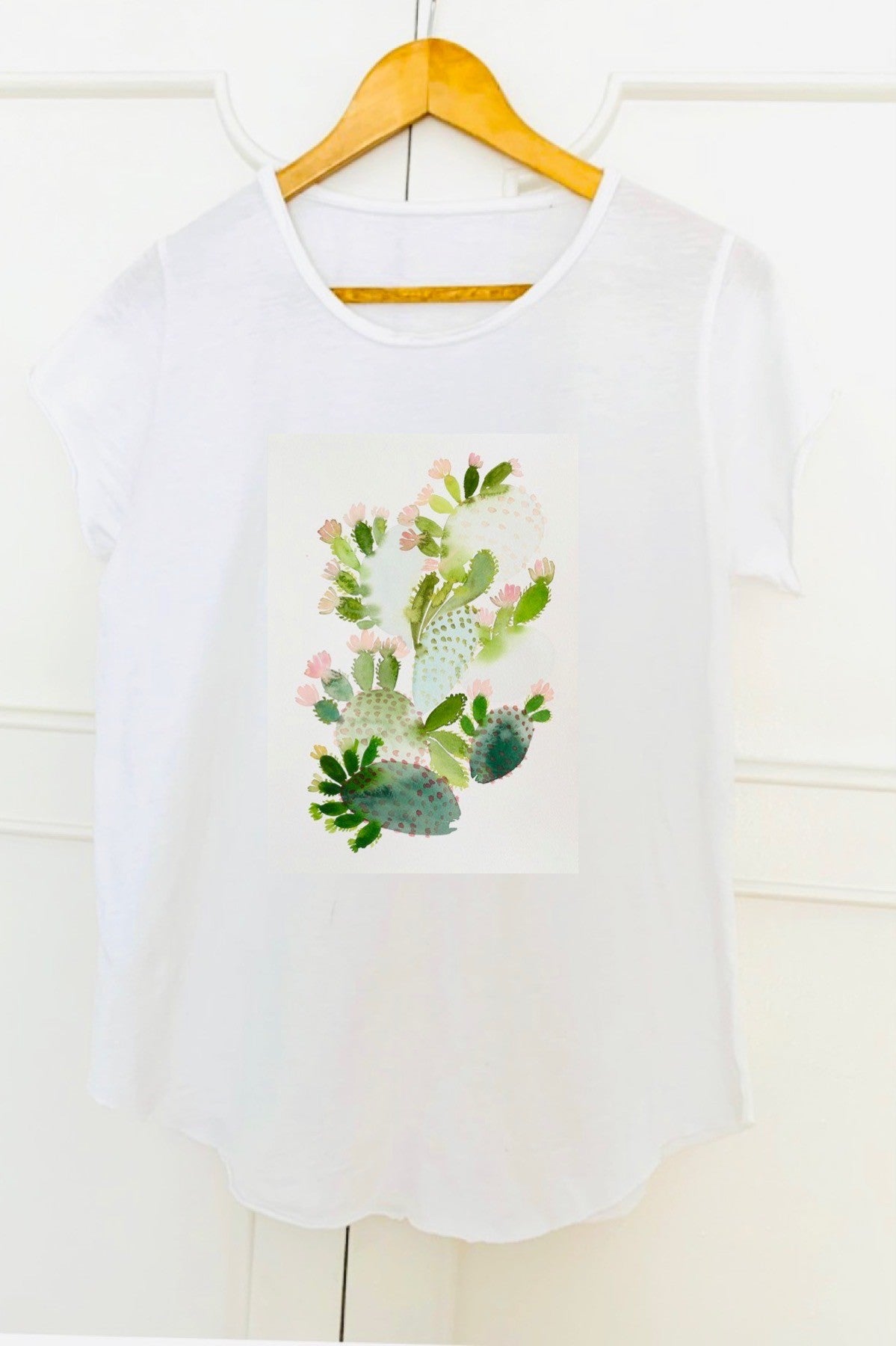 Camiseta Cactus Manga Corta